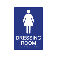ADA Womens Dressing Room Sign - 6x9