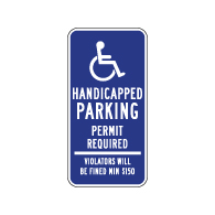 State Handicap Parking Signs | StopSignsAndMore.com