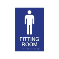 ADA Mens Fitting Room Sign - 6x9