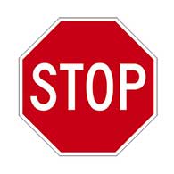 R1-1 24x24 STOP Signs - Rust-Free Heavy Gauge (.080) Aluminum