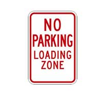 Loading And Unloading Signs Stopsignsandmore Com