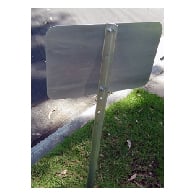 Heavy Duty Aluminum Sign Stake, Yard Stake, Sign Stake, SIGN POSTS, U-CHANNEL SIGN POSTS
