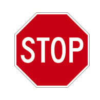 24x24 STOP Signs - Engineer Grade Prismatic Reflective Sheeting on Rust-Free Heavy Gauge (.080) Aluminum