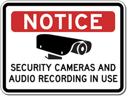 recording sign