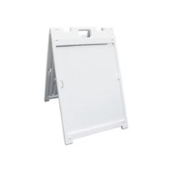 MDX Deluxe Portable Two-Sided A-Frame Sign Holder - Fits Signs Up To 18X24