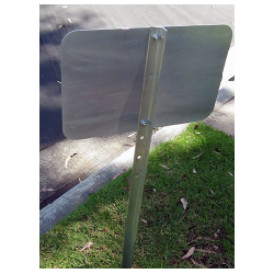 Heavy Duty Aluminum Sign Stake, Yard Stake, Sign Stake, SIGN POSTS, U-CHANNEL SIGN POSTS
